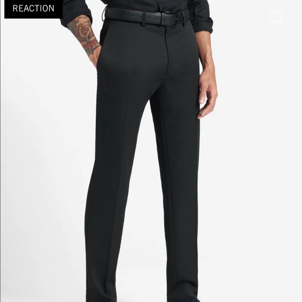 Men’s Kenneth Cole Reaction Black Dress Pants Size 34x30